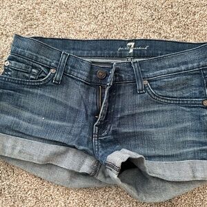 7 Jean shorts size 26